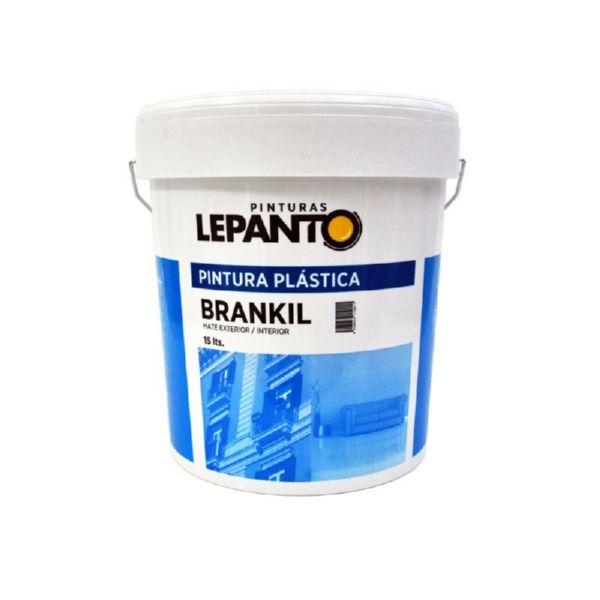 PINTURA PLASTICA INT/EXT BRANKIL BLANCO 15 lt (25 Kg)